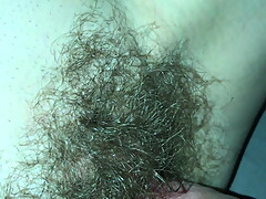 Wife hairy bush